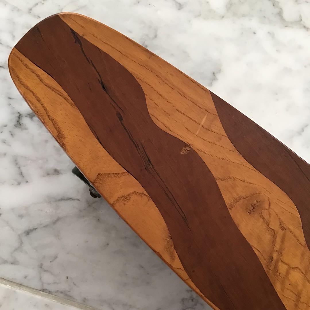 ビンテージ WOODスケートボード 60年代 USA デッドストック