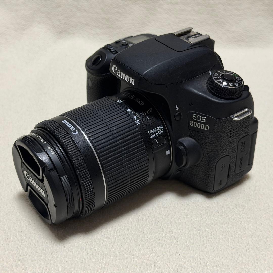 美品 Canon EOS 8000D EFS 18-55mm セット 箱あり
