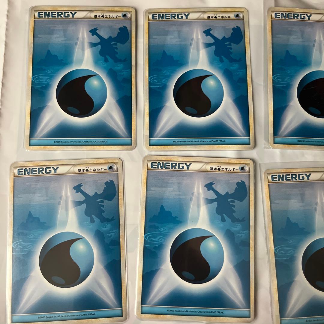 レジェンドエネルギー　水エネルギー　10枚　ポケモンカード ルギア　シルエット