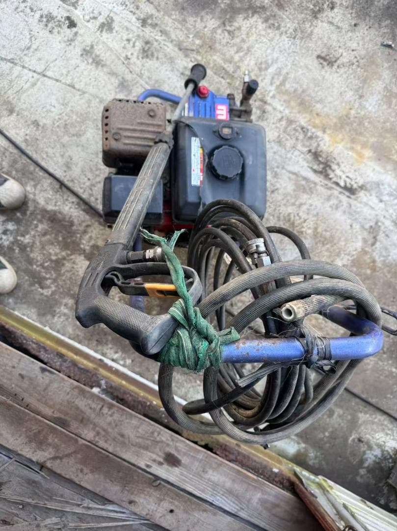 【福岡県みやま市】丸山 MSW1511-A 高圧洗浄機エンジン/三菱6.3馬力