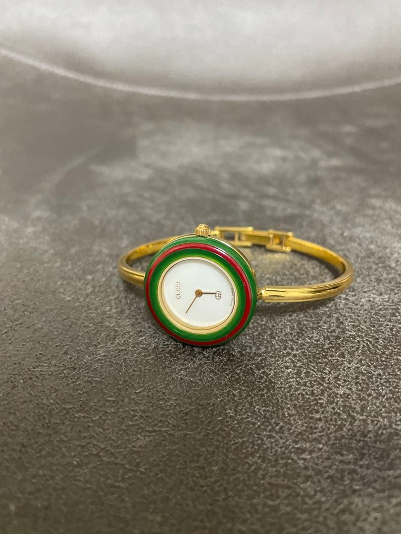 動作確認済 GUCCI チェンジベゼル　ベゼル全色付き
