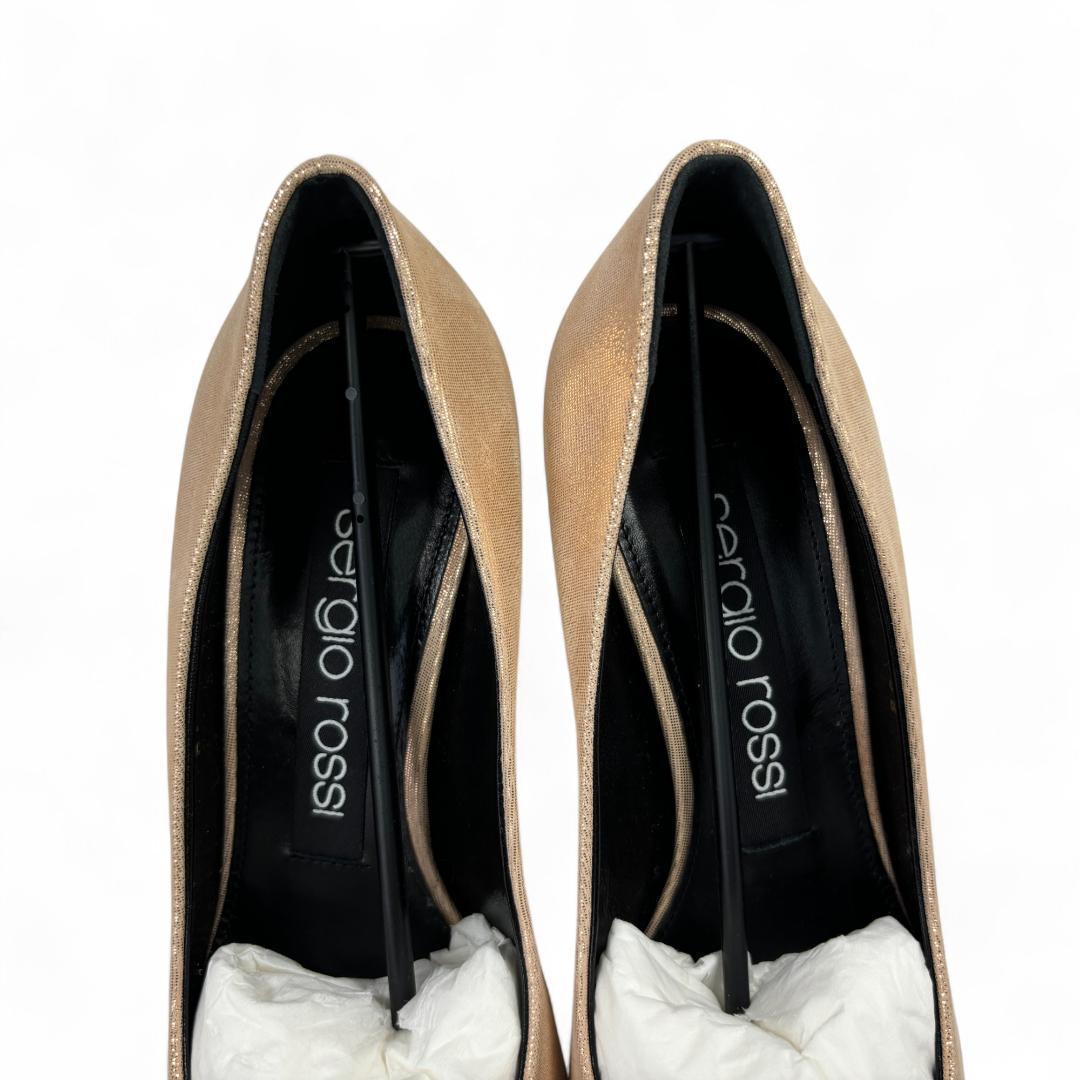 レアカラー セルジオロッシ SR1 ピンクベージュ 36 23cm 結婚式など