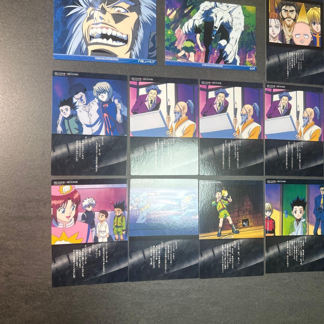 HUNTER×HUNTER カードダスマスターズ　まとめ売り　18枚
