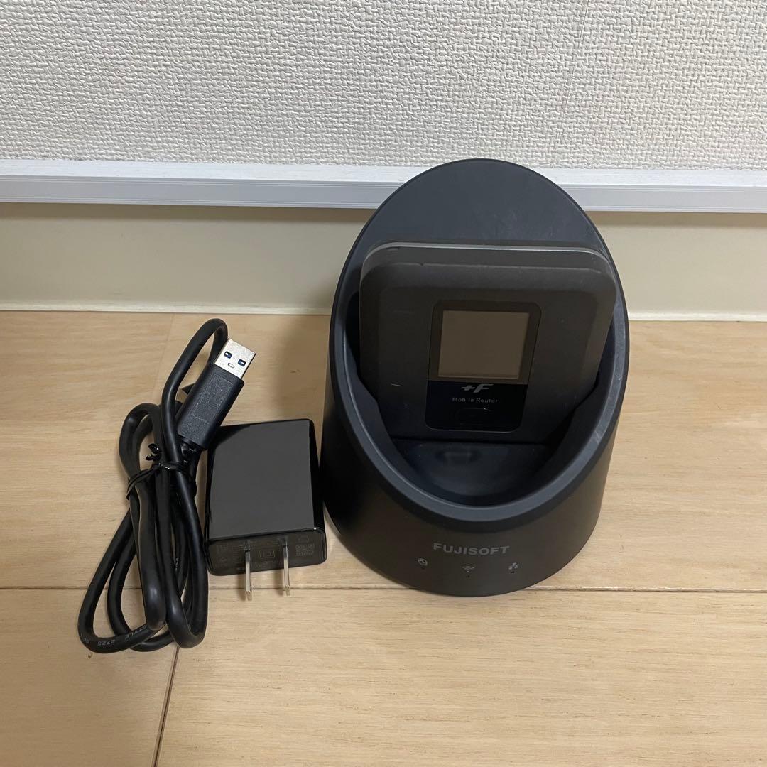+F モバイルルーター FS040W 専用ホームキット セット
