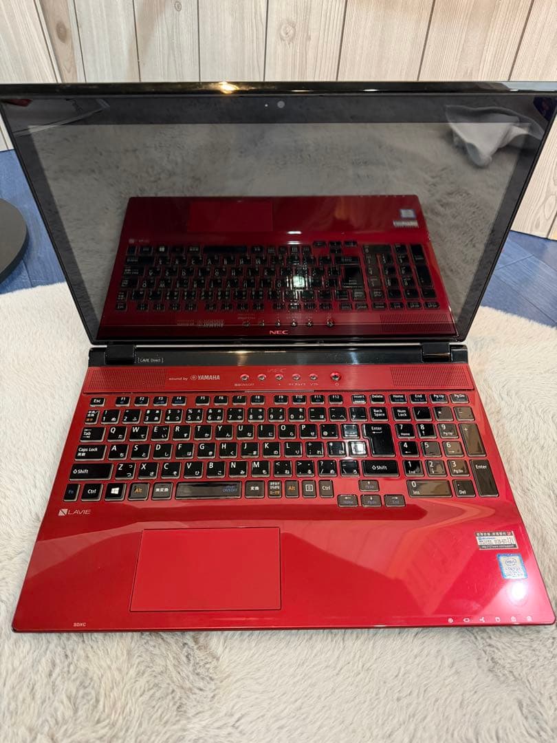 NEC LaVie レッドノートPC 15.6インチ intel i7