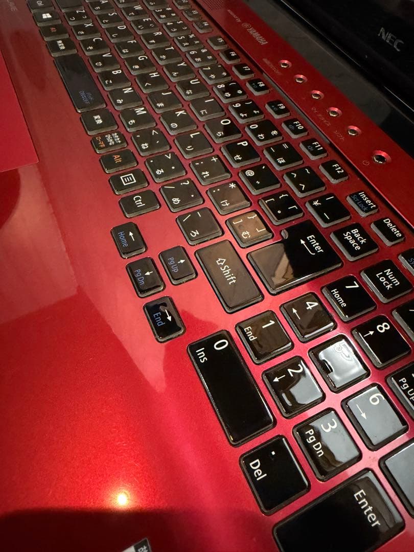 NEC LaVie レッドノートPC 15.6インチ intel i7