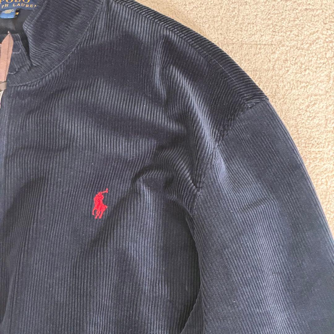 ポロラルフローレン　ハリントンジャケット　 コーデュロイ スイングトップ　L