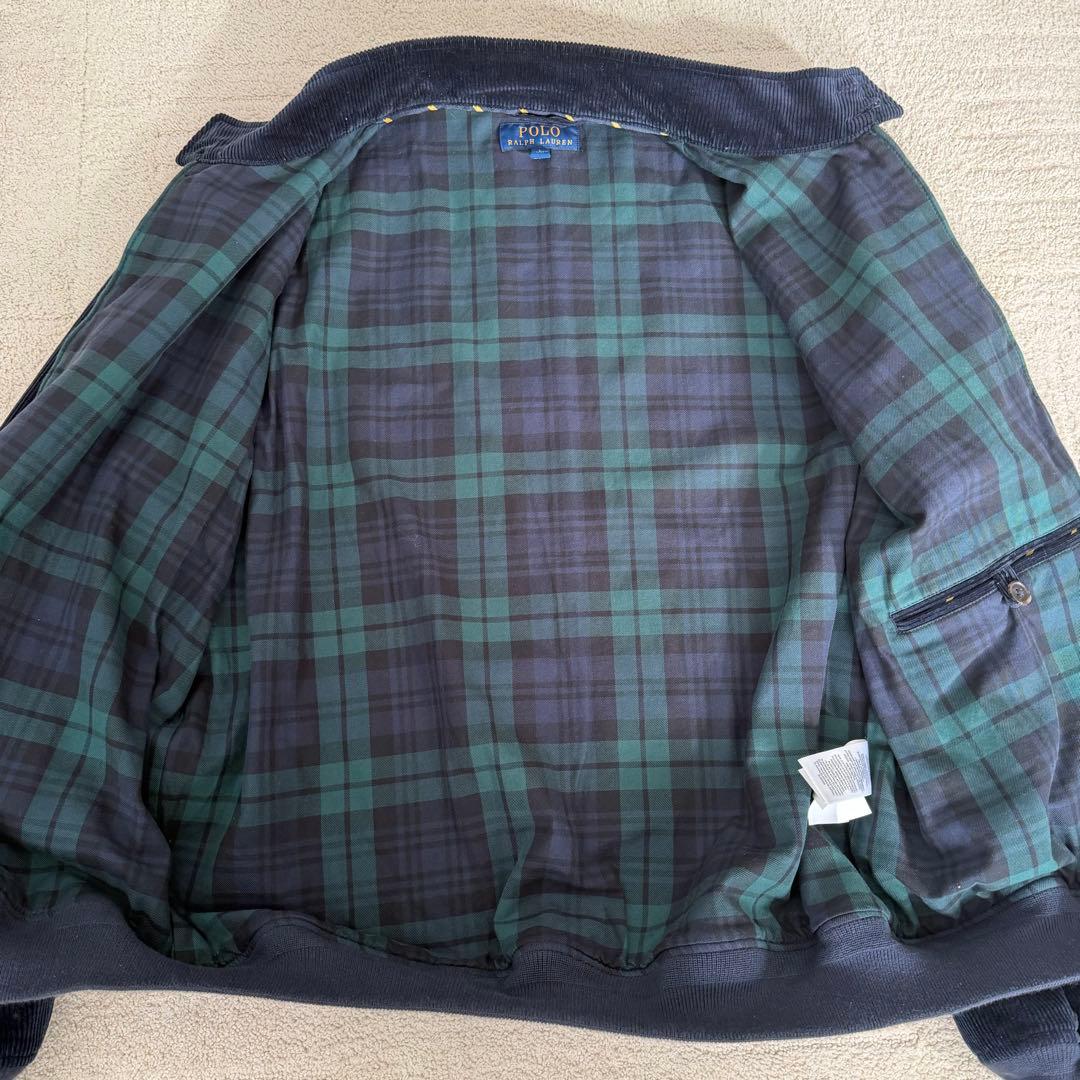 ポロラルフローレン　ハリントンジャケット　 コーデュロイ スイングトップ　L