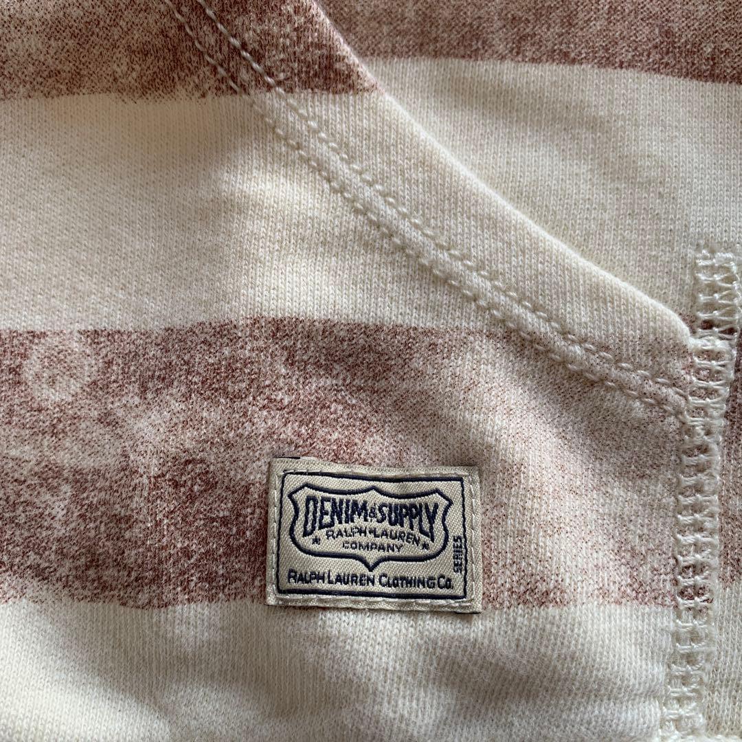 デニムアンドサプライ ラルフローレン　星条旗　M パーカー　ヴィンテージ