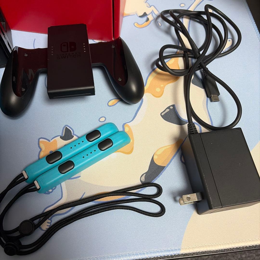 Nintendo Switch 本体 有機ELディスプレイ 青/青