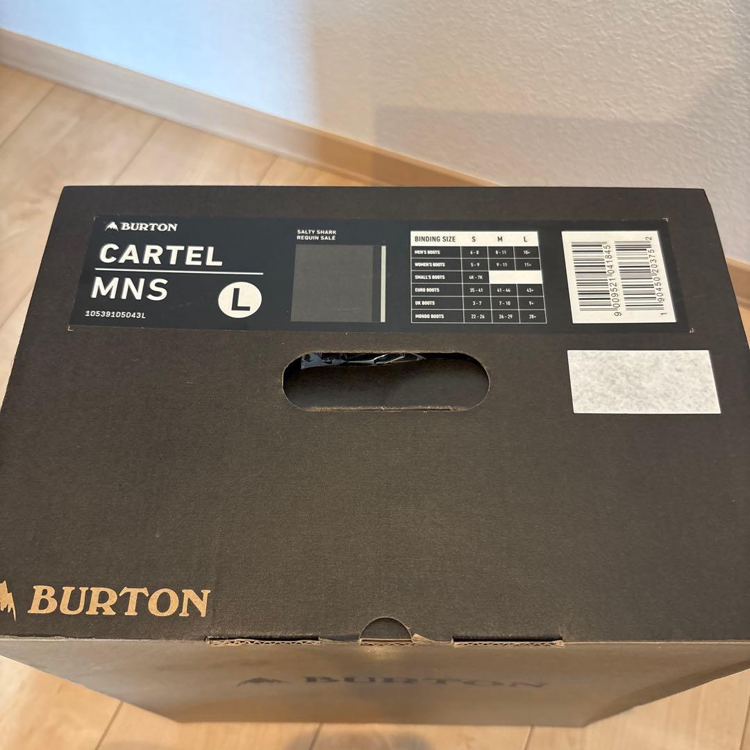 BURTON Cartel MNS ビンディング Lサイズ　2019