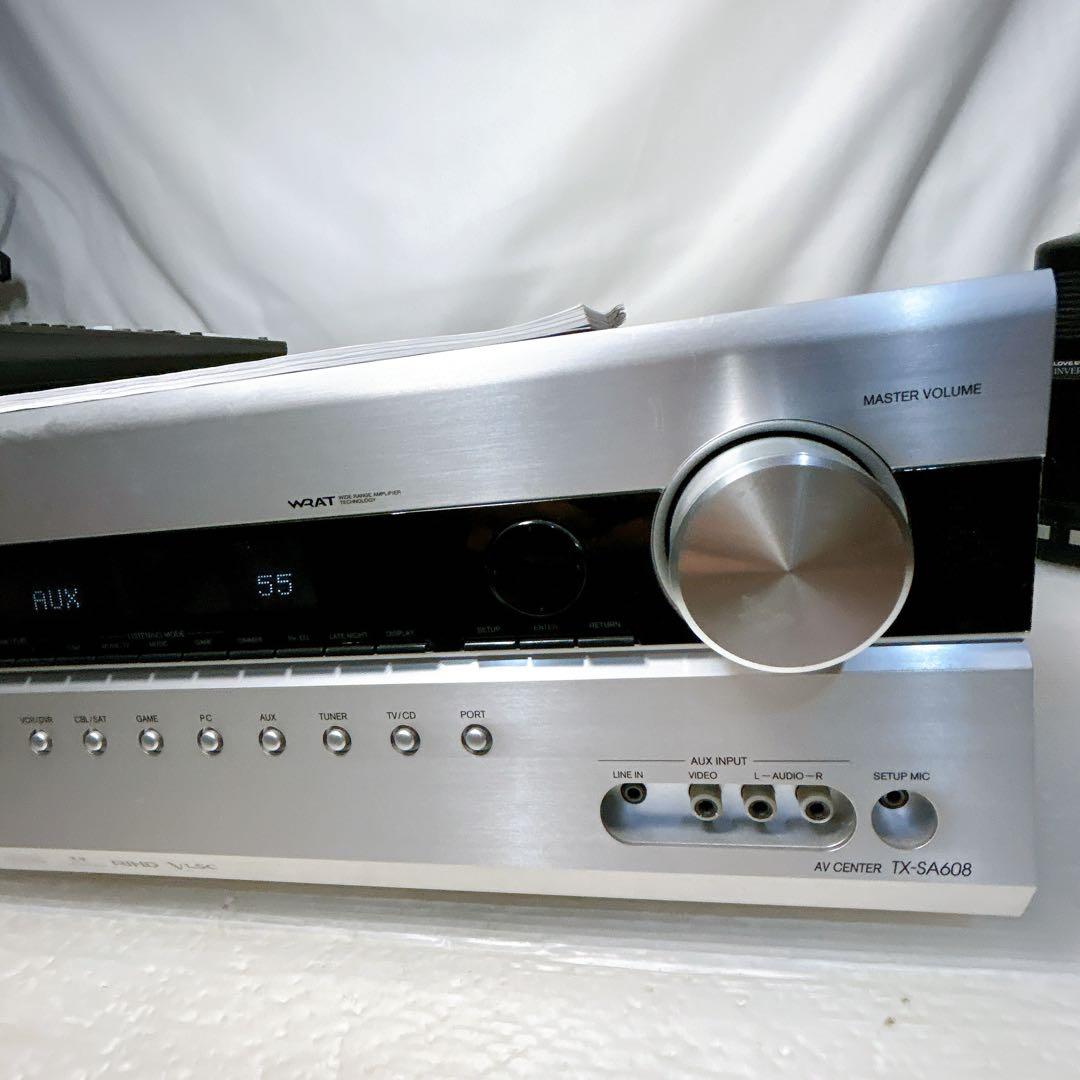 ONKYO TX-SA608 AVアンプ リモコン 取扱説明書付き