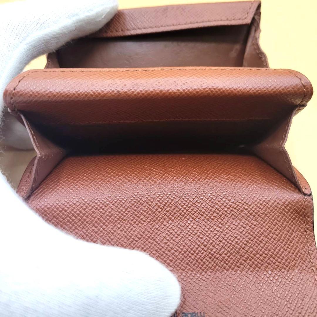 【美品】ルイヴィトン モノグラム ポルトモネ プラ ケース 小銭入れ