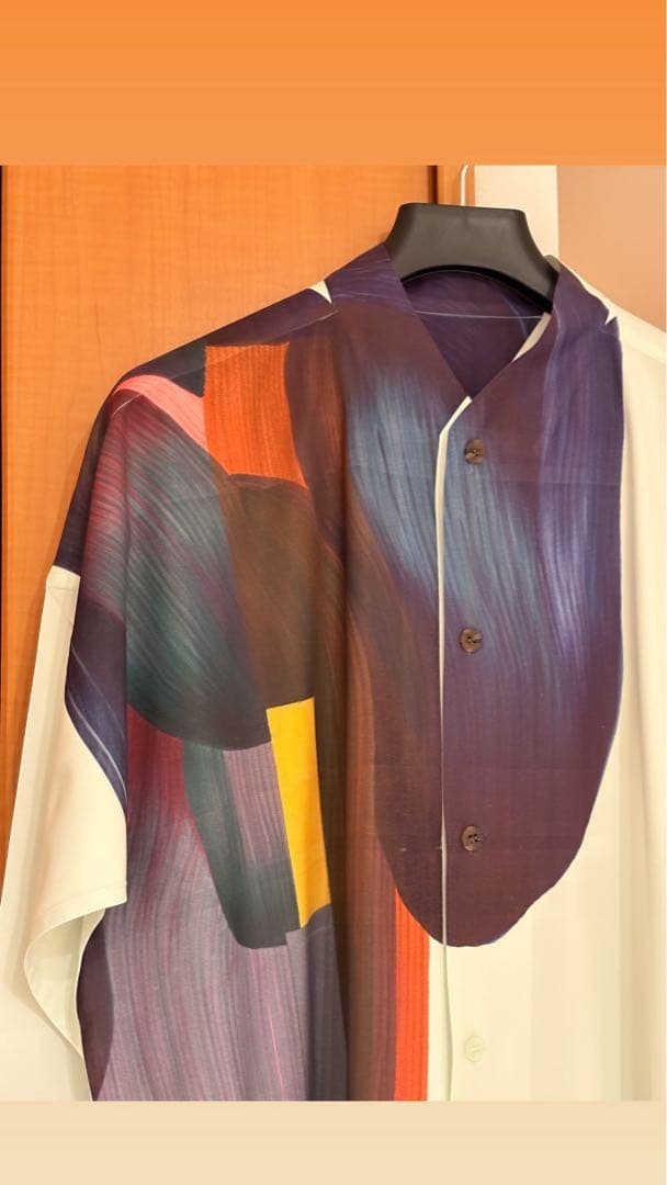 貴重 hommeplisse RB DRAWING SHIRTS イッセイミヤケ