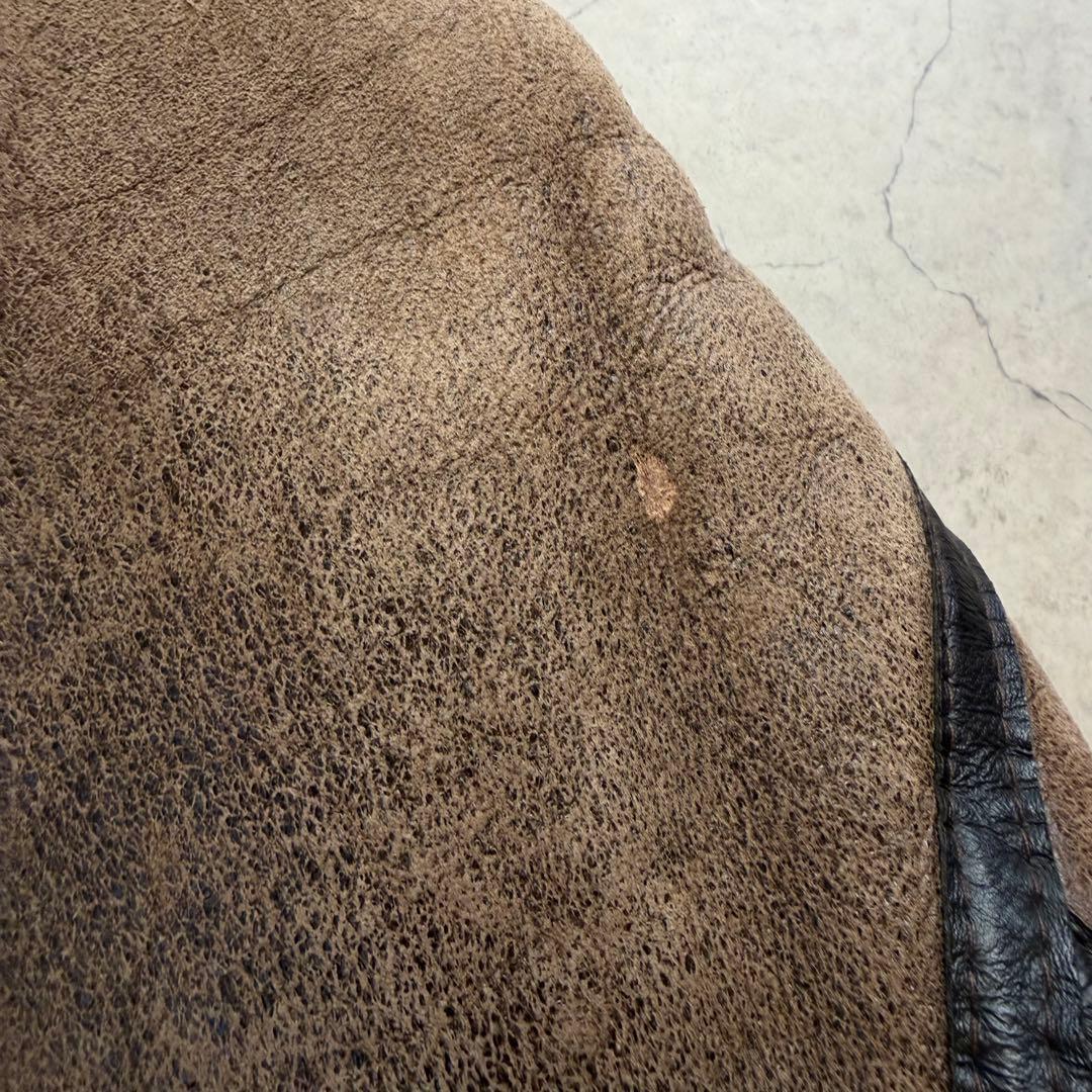 INSIGNIA LEATHER B-3 ムートンジャケット USA製