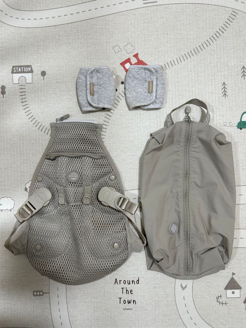 エアバギー AIRBUGGY 抱っこ紐　美品　おまけ付き