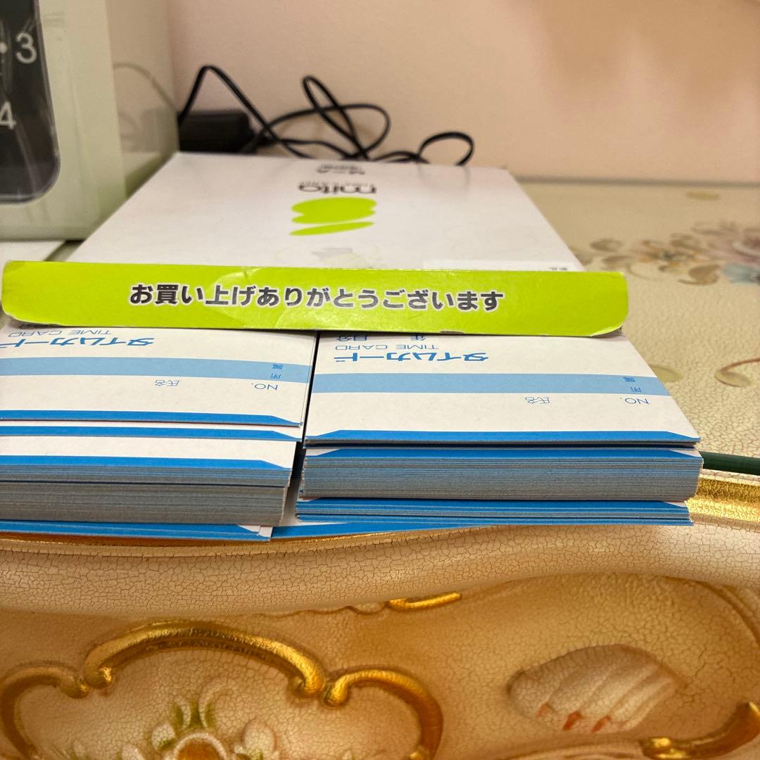 TOKAI タイムレコーダー　 タイムカード