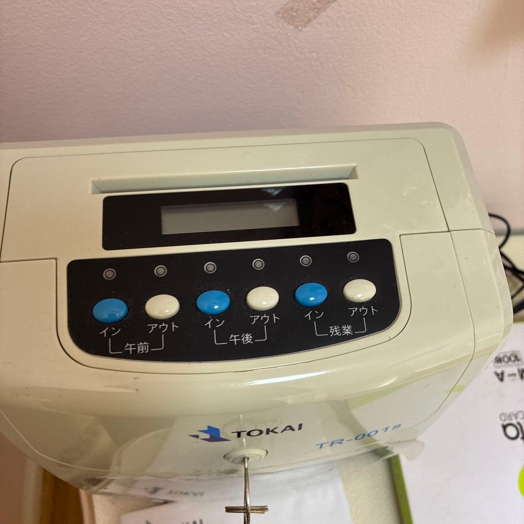 TOKAI タイムレコーダー　 タイムカード
