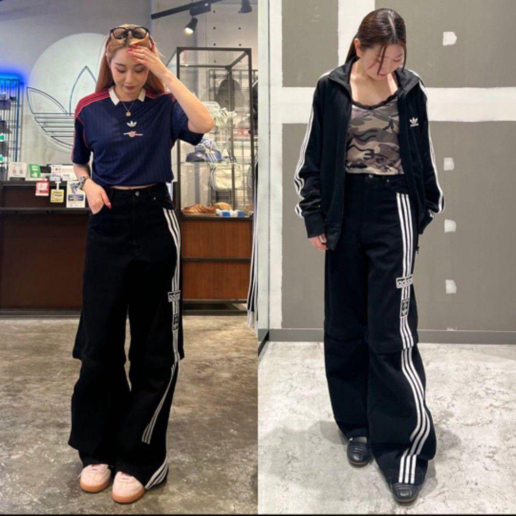 アディダス W ADIBREAK DENIM PT ロングパンツ JD0082