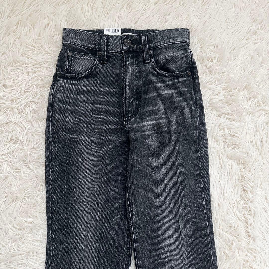 2024✨️moussy MVS FLARE デニムパンツ ストレッチ 黒 S