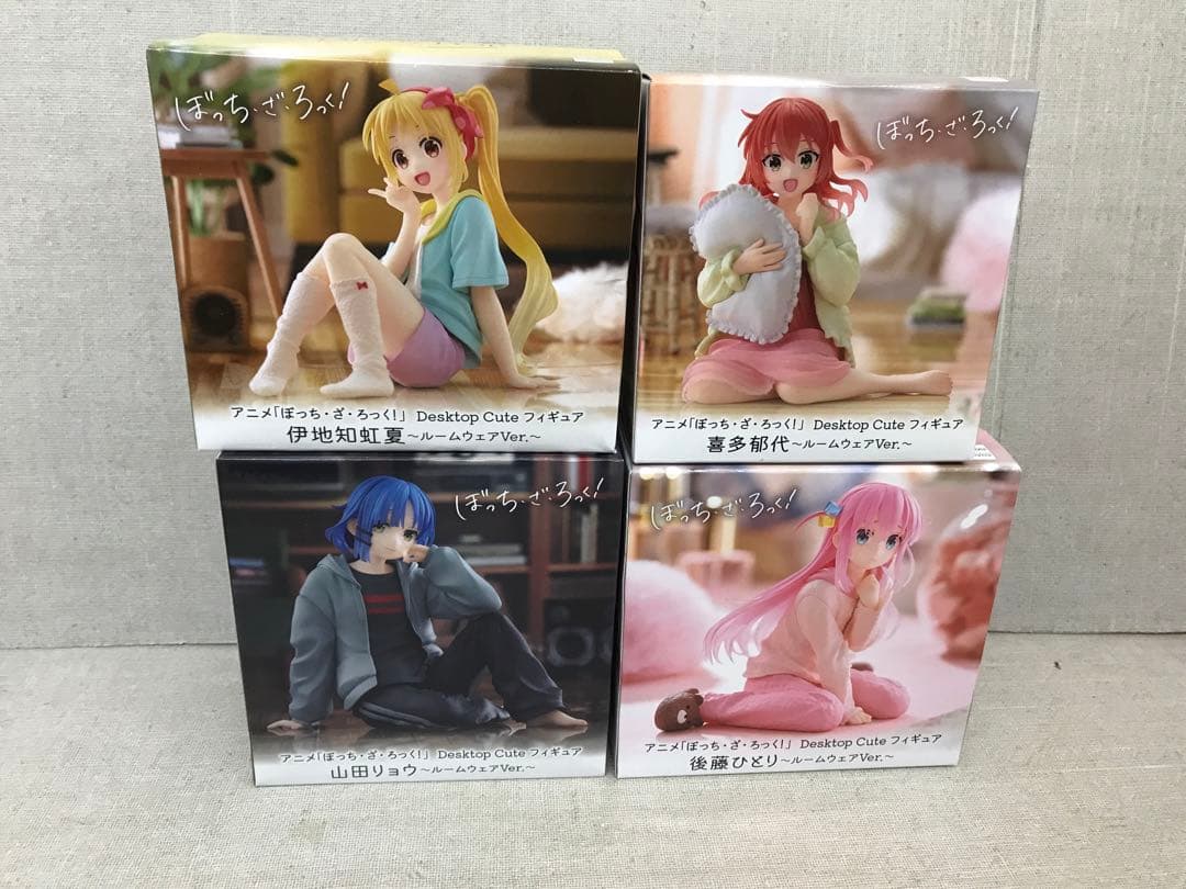 未開封品　『ぼっち・ざ・ろっく！』 Desktop Cute フィギュア　4点