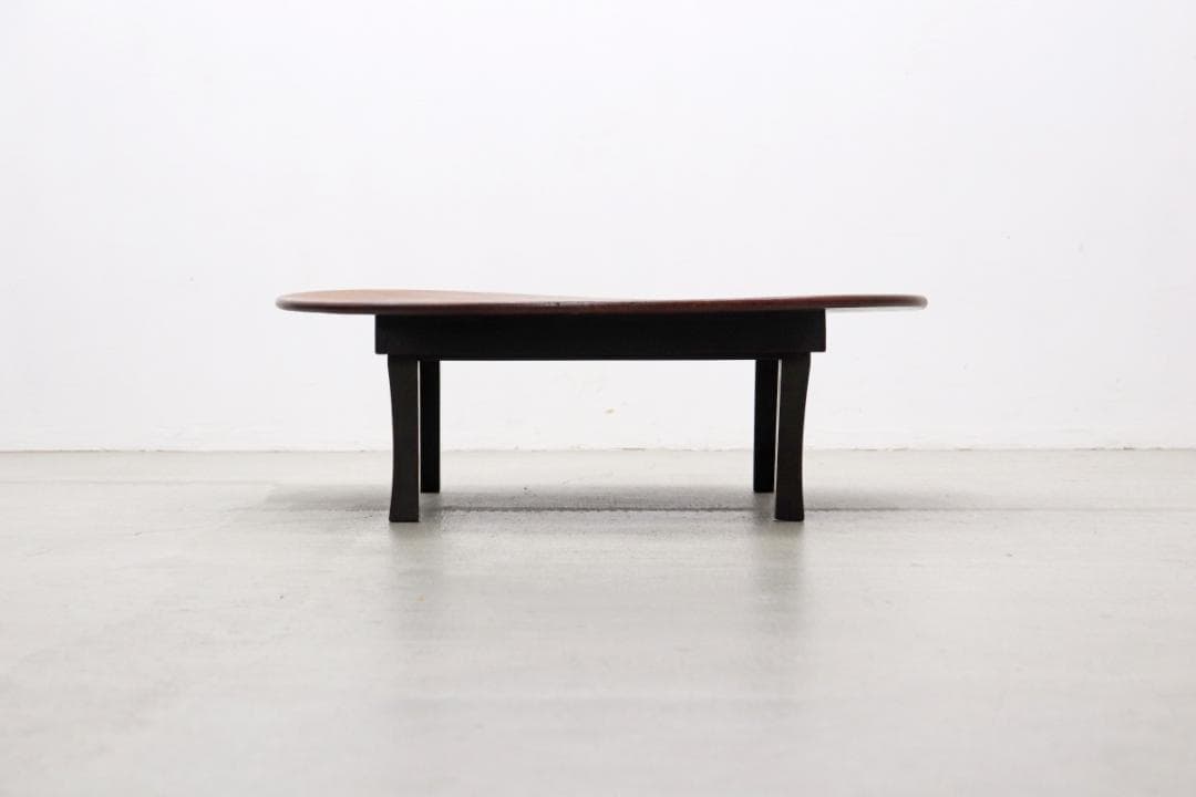 レトロ ちゃぶ台 円卓 円型 座卓 机 ローテーブル テーブル 無垢材 折り畳み