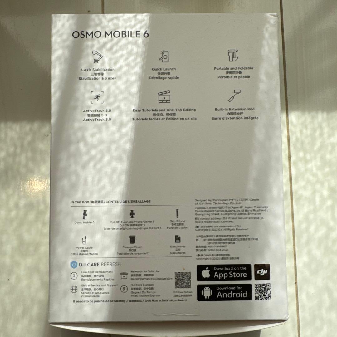 ⭐︎美品⭐︎DJI Osmo Mobile 6 スマートフォンスタビライザー