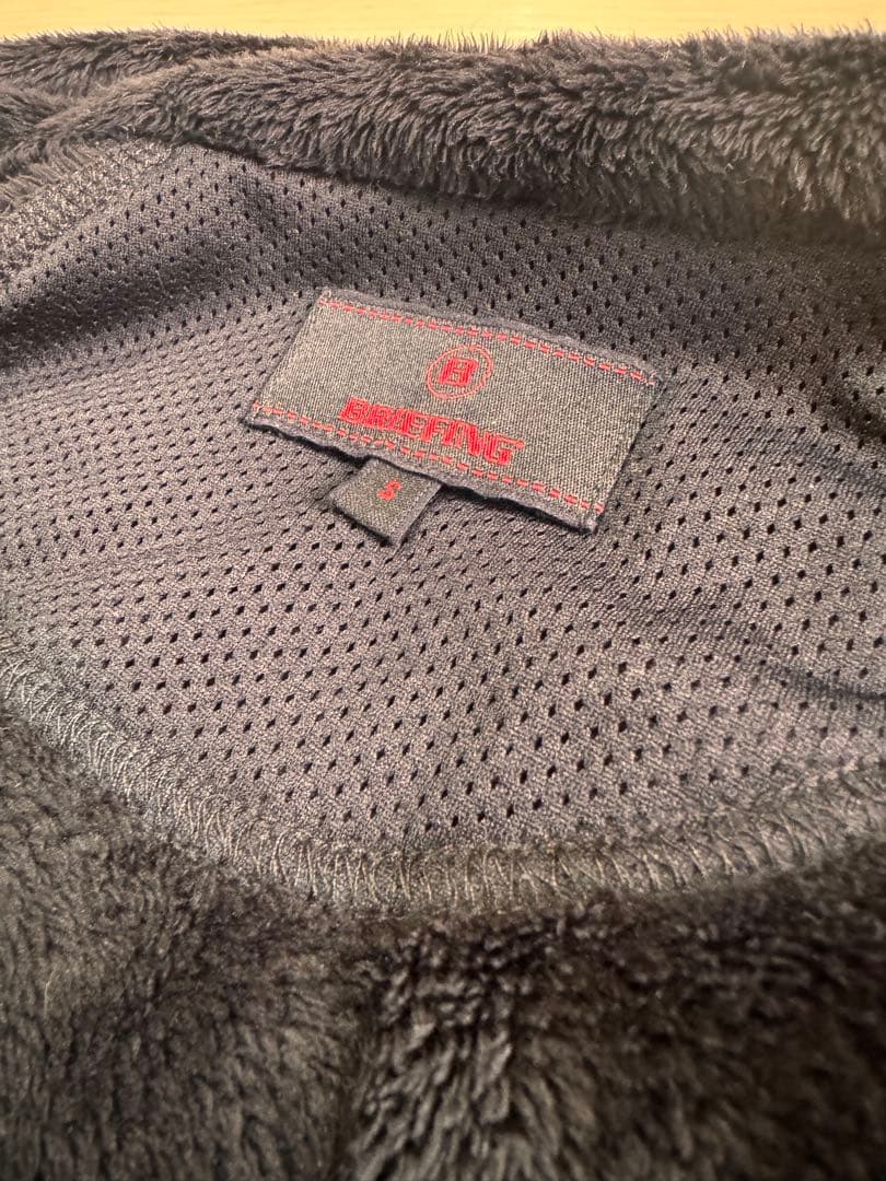 美品　ブリーフィングゴルフ　フリースジャケット