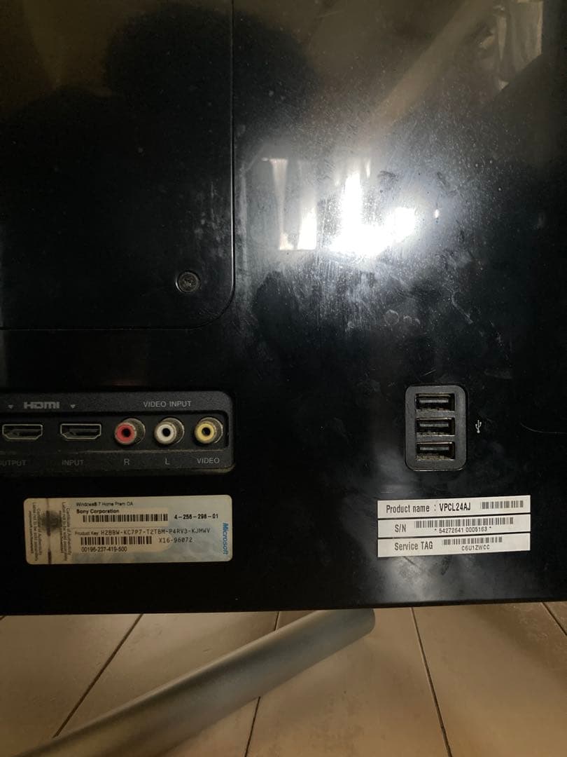 SONY VAIO 一体型 デスクトップパソコン