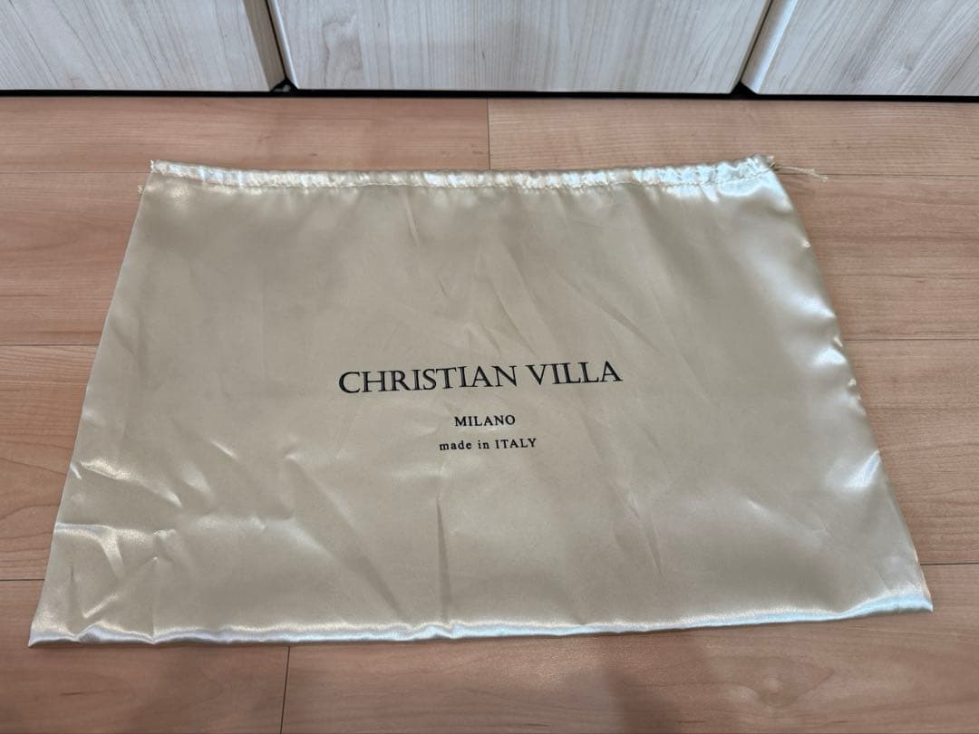 クリスチャンヴィラ　ボストンバッグ　ブラウン　ダークブラウン　ショルダーバッグ