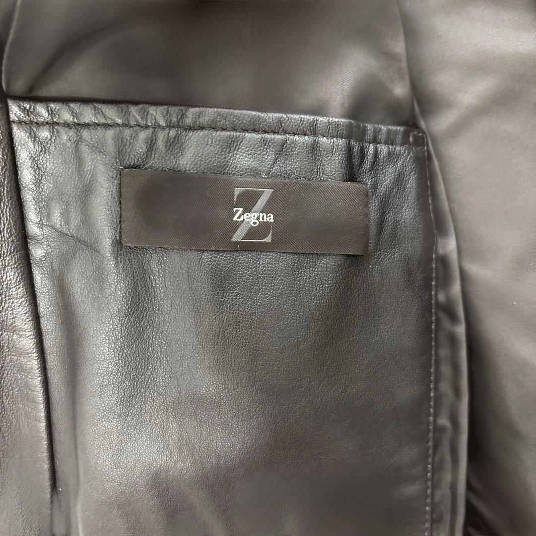 Zegna ヴィンテージレザージャケット