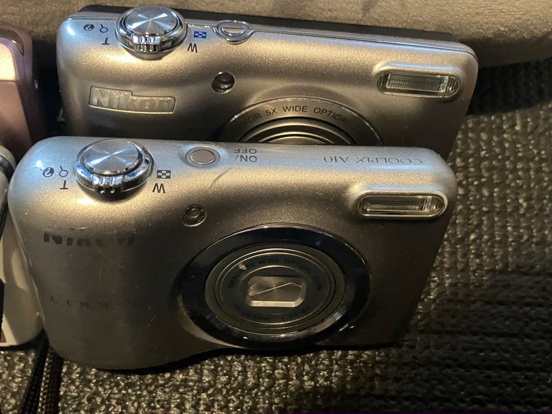 Nikon CASIO panasonic デジカメ 4個まとめ 現状品