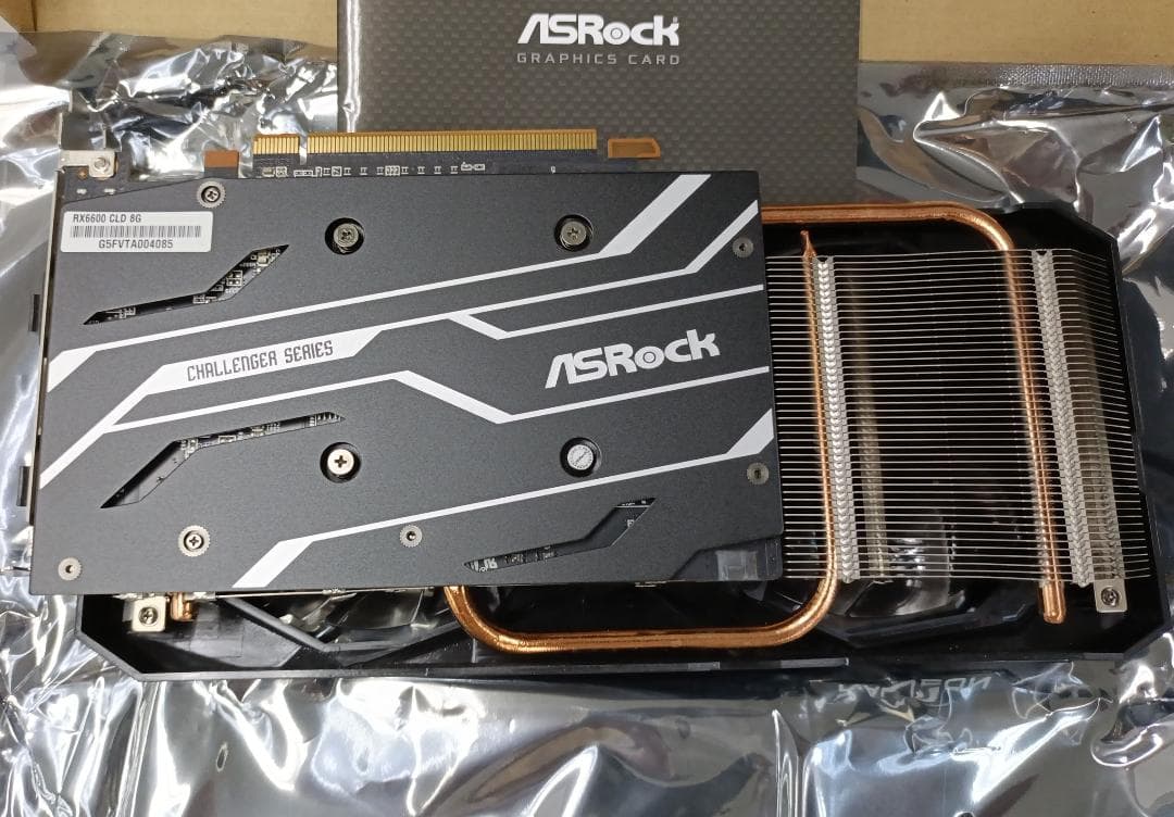 グラフィックボード・グラボ・ビデオカード ASRock Radeon RX6600 GDDR6 8GB