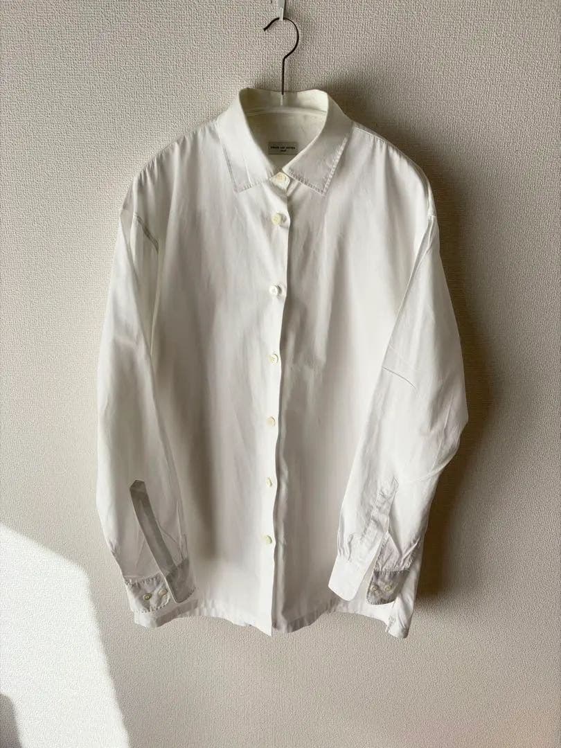dries van noten白シャツドリスヴァンノッテン