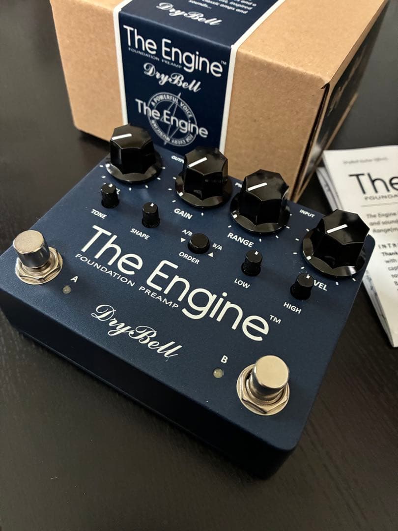 【美品】DryBell The Engine☆オーバードライブ・プリアンプ