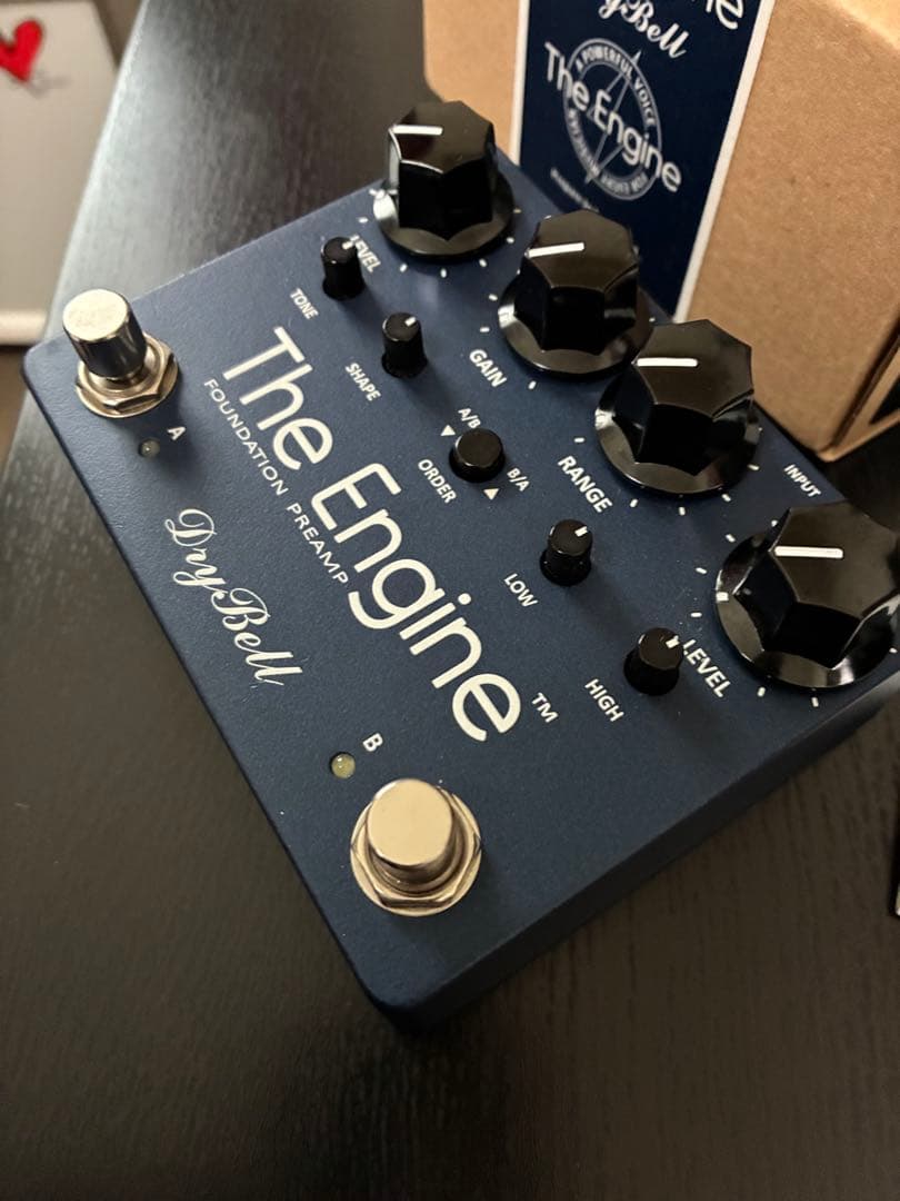 【美品】DryBell The Engine☆オーバードライブ・プリアンプ