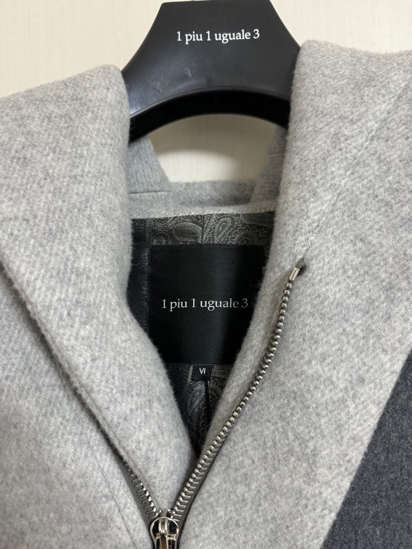 【特別価格】1 piu 1 uguale 3 チェスターコートクレイジーシリーズ