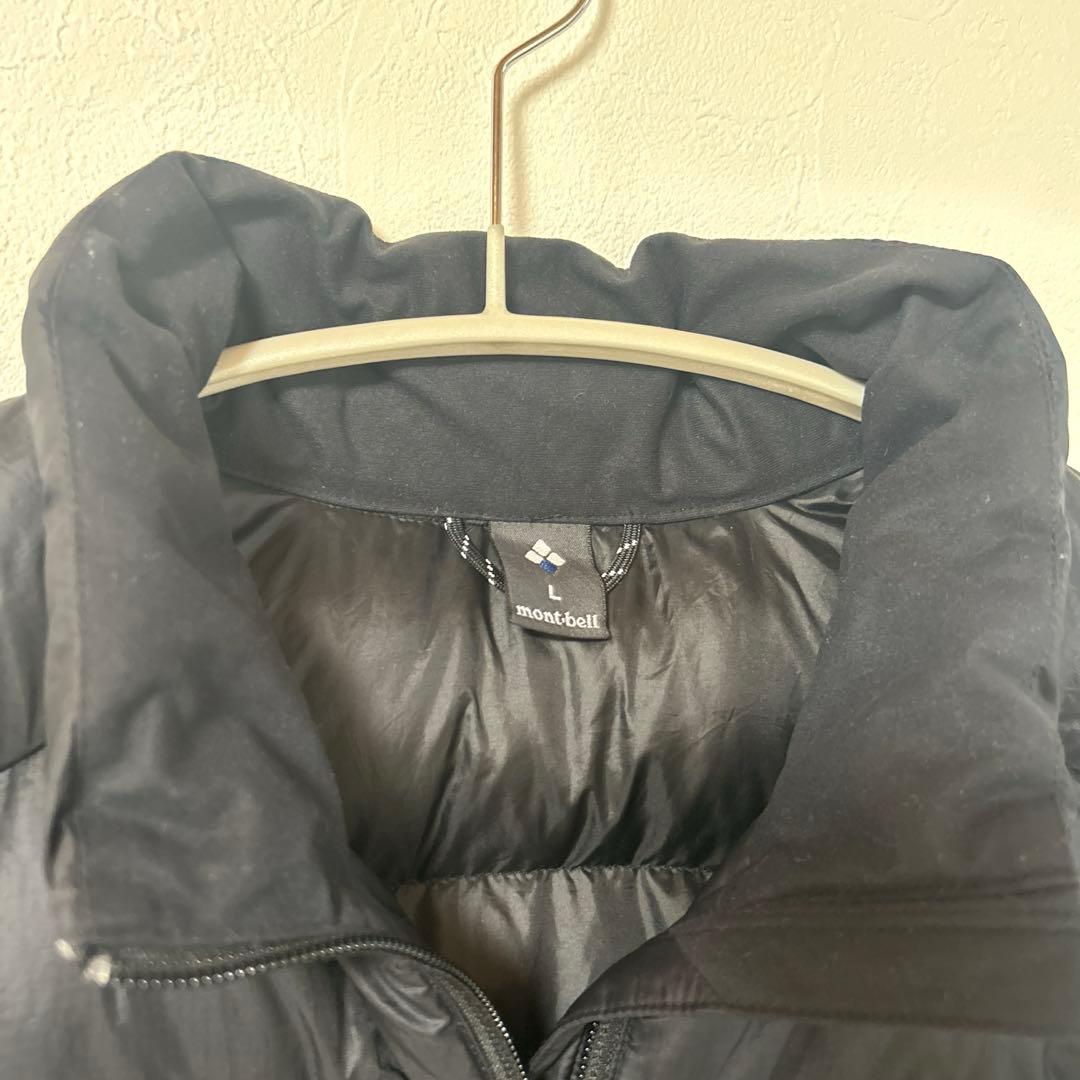 美品 mont-bell ライトアルパインベスト　ブラック　L