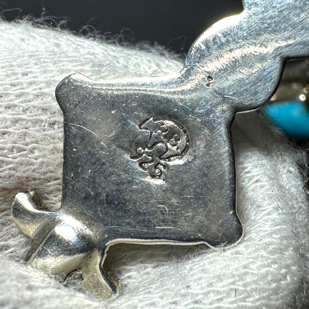 NAVAJO インディアンジュエリー R.B ネックレス ターコイズ 925