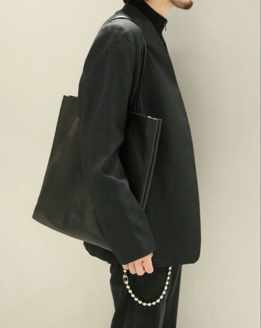 【SLOW×Lui's/スロウ×ルイス】 2WAYレザーバッグBLACK