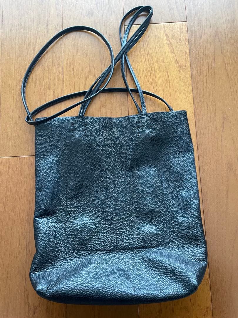 【SLOW×Lui's/スロウ×ルイス】 2WAYレザーバッグBLACK