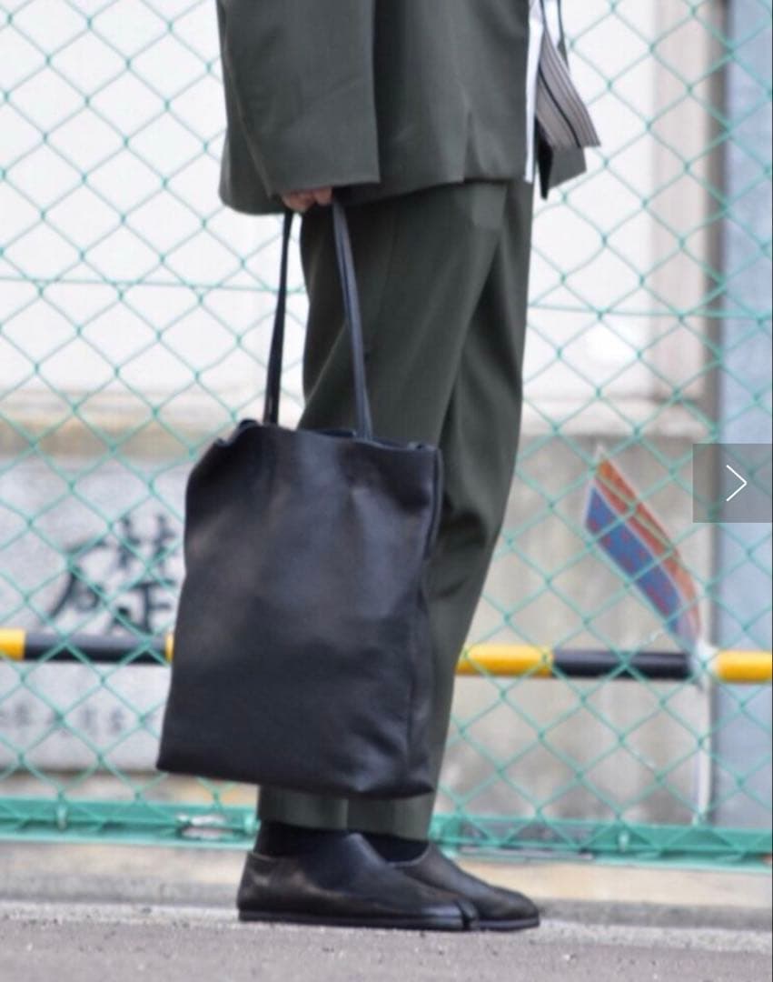 【SLOW×Lui's/スロウ×ルイス】 2WAYレザーバッグBLACK