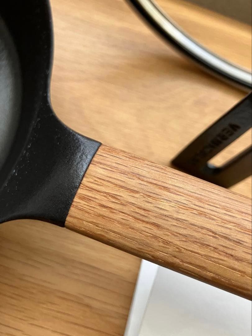 バーミキュラ　フライパン 24cm 深型（ガラス蓋付き）