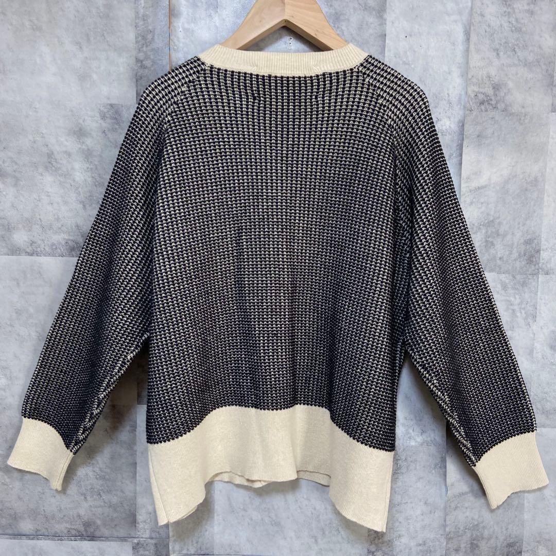 utilite(ユティリテ) / ハイバルキーワッフル9分袖カーディガン フリー