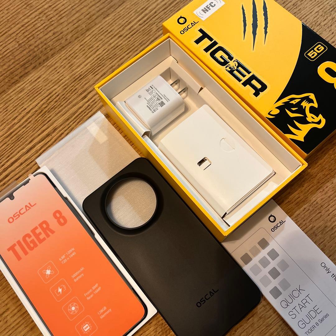 【お値下げ中】OSCAL Tiger 8 5G SIMフリースマホ
