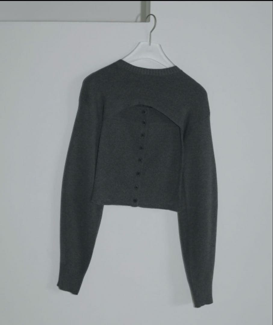 Layered Knit Combi anuke 美品