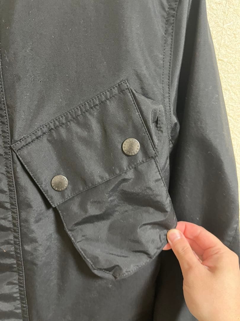 Barbour ブラック ジャケット 36 ビデイル