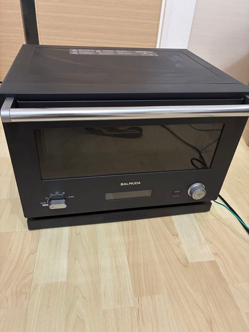 BALMUDA K04A-BK オーブン ブラック 2020年製　ジャンク