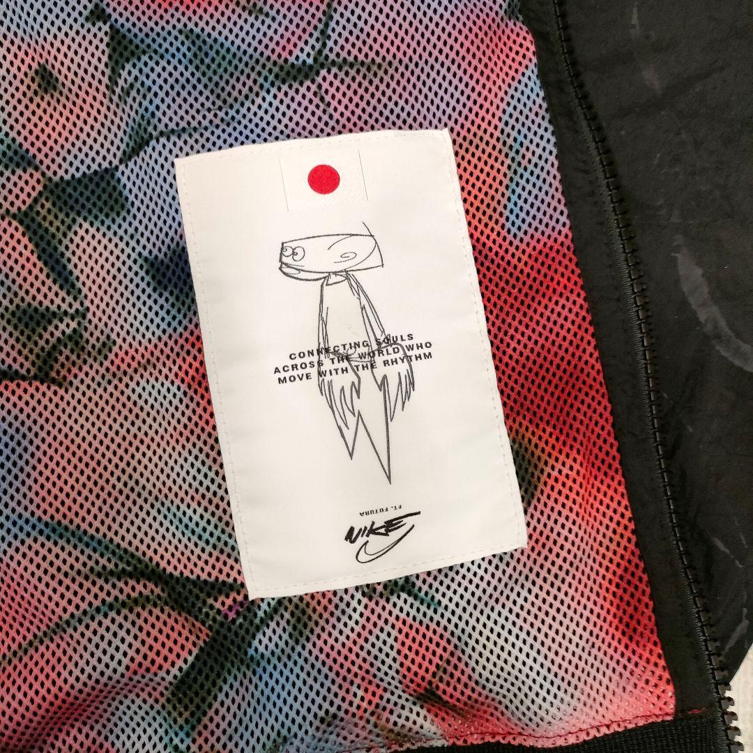 美品◆NIKE◆ジャパンモデル ナイロンウーブンジャケット◆S(M)ブラック