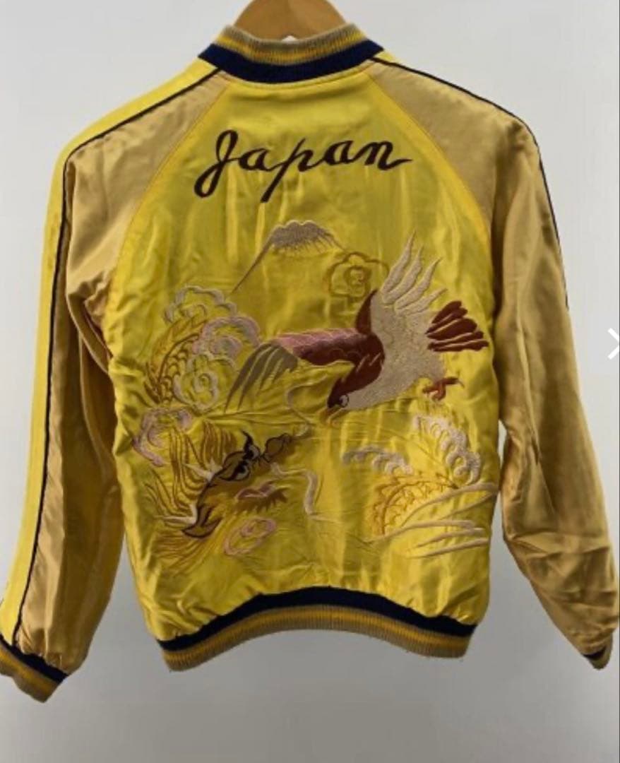 の*ー様 テーラー東洋 アセテート スーベニア スカジャン 白虎×鷲龍